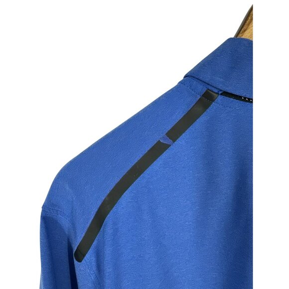 Nike Golf Tour Performance Blue Polo Shirt Dri-Fit Mens Activewear Size XL - Picture 9 of 12